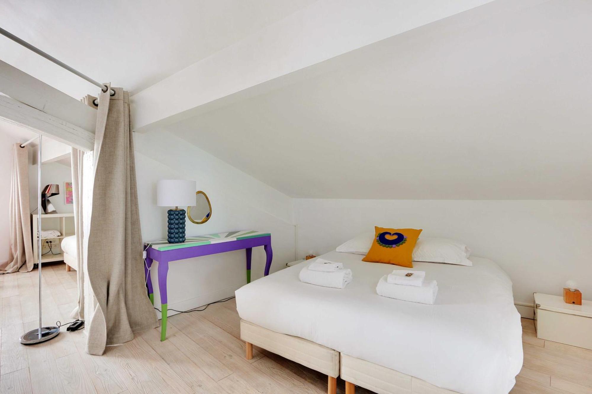 Cozy Avec Terrace - 2br-4p - Centre De Appartement Paris