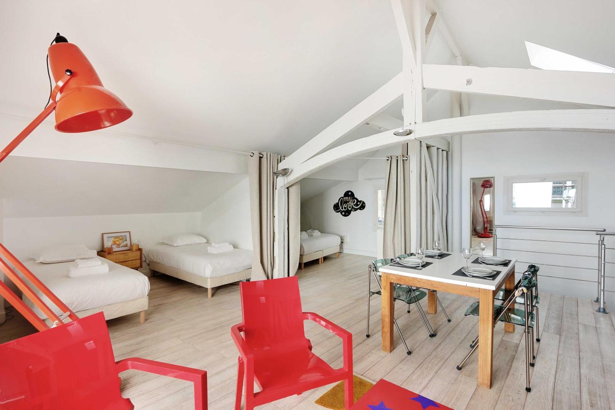 Appartement Cozy Avec Terrace - 2br-4p - Centre De Paris